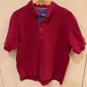 Used Tyrwhitt Men’s L red polo
